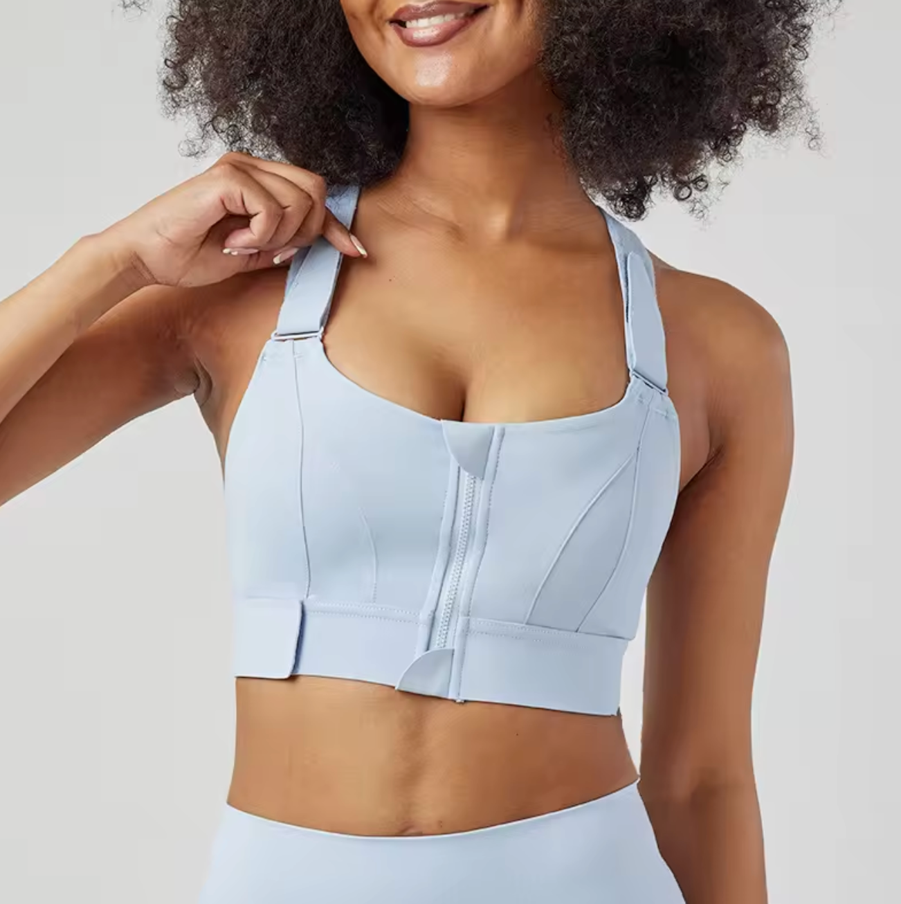 Adjustable bra | Blue